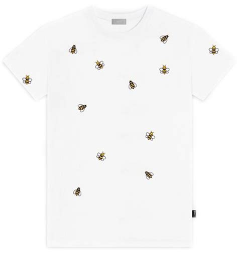 dior t-shirt bee|Dior bee shirt poplin.